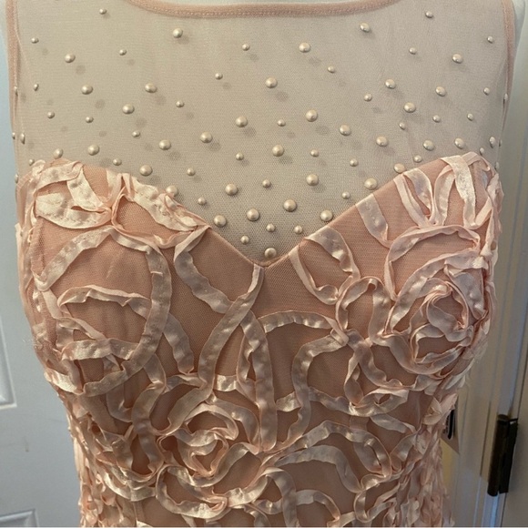 Formal Dress Sizes 8 & 12 Blush Pink Mermaid Prom - Picture 5 of 6